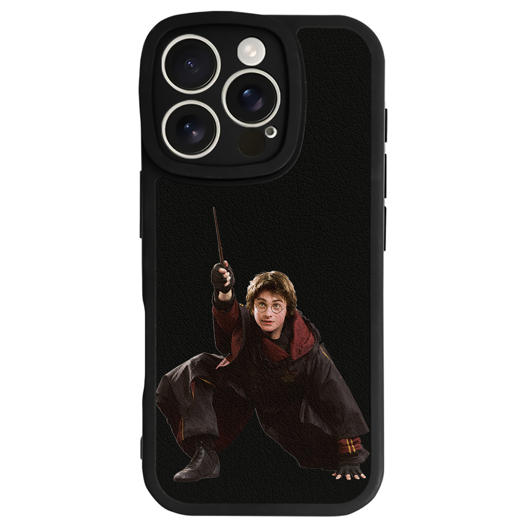 （画像用） Harry Potter ハリー・ポッターシリーズ 【iPhone 16シリーズ対応】シリコンスマホケース（レザー調） 材質：シリコン
